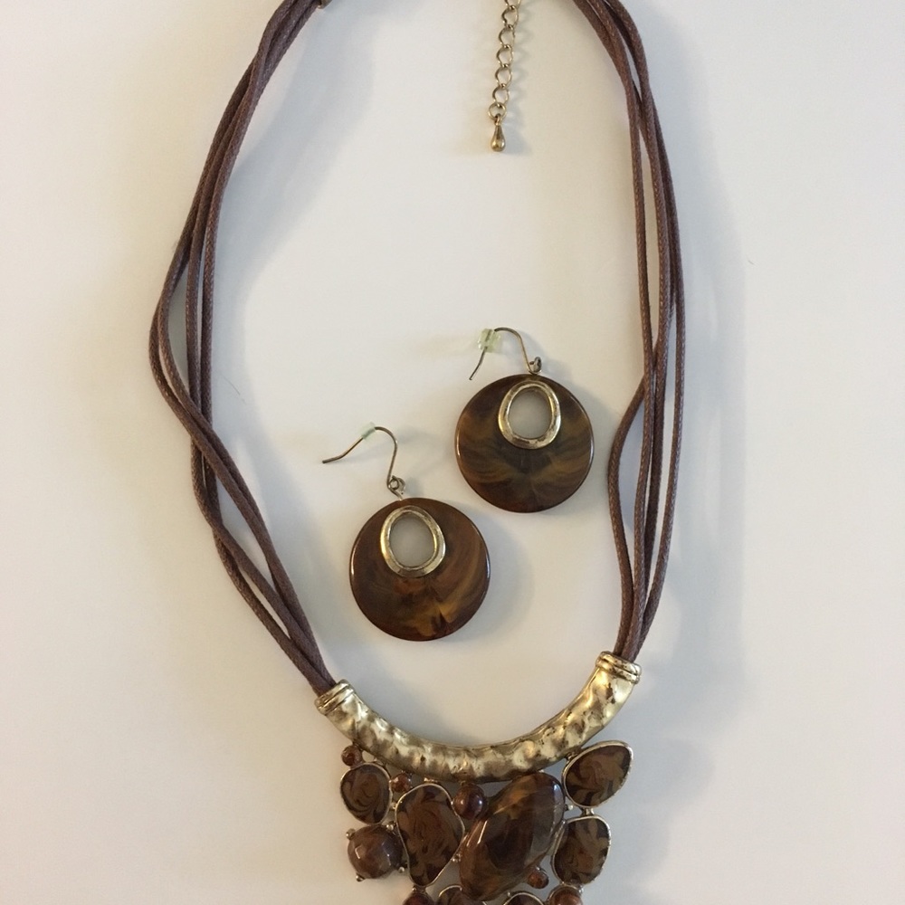 Necklace and Earrings Set
